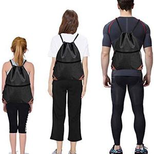 Personalized Promotional Gym Custom With Logo Draw String <b>Bag</b> Plastic Nylon <b>Sports</b> Polyester Zipper Backpack Drawstring <b>Bags</b> - Product Image 4