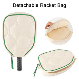 <span class=keywords><strong>Sac</strong></span> de <span class=keywords><strong>sport</strong></span> matelassé en nylon pour raquettes de badminton, pickleball et <span class=keywords><strong>tennis</strong></span> pour femmes - Product Image 3
