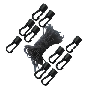 Corde élastique en Nylon de 10M avec 10 crochets pour Kayak, canoë, bateau, utilisation universelle en extérieur TLSG7 - Product Image 5