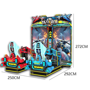 Simulador de Aviones de Combate para 2 Jugadores, Garantía de 1 Año, Construcción Metálica, Idioma Inglés - Product Image 1