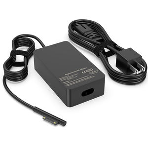 Pengisi Daya ZM 65W untuk Microsoft Surface Pro 987+7,6,5,4,3X Windows Surface Laptop 54,3,<span class=keywords><strong>2</strong></span>,1-ABS/PC Tahan Api Pendek - Product Image 1