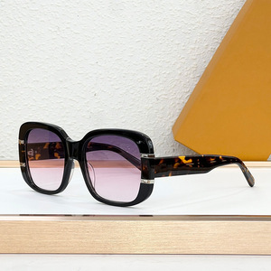 Gafas de sol cuadradas con lentes grises degradados, protección UV400, estilo urbano unisex Z2968E - Product Image 4