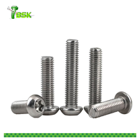 Vis à tête bombée Torx en acier inoxydable 304 316 M4 M5 M6 M7 M8 M10 M12 ISO 7380 en gros