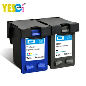 Yes-colorful 21XL 22XL Remanufactured Inkjet Cartridge For Hp Deskjet Officejet 3910 3920 3930 3940 D1320 D1330 D1360