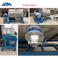 Ap02 — mélangeur de revêtement en pierre naturelle, Machine de mixeur horizontale, série de peinture en pierre naturelle, en acier inoxydable, 10 tonnes