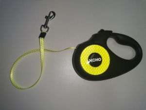 XCHO-correa retráctil para perro, cinta reflectante de plomo para perros de 5m, con logotipo OEM disponible, 3m /5m - Product Image 4