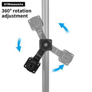 VINmounts Live Sonar Mount Compatible with LVS32 Multi Mode Real Time Fish Finder <b>Bracket</b> 360 Rotatable Kayak Boat - Product Image 4