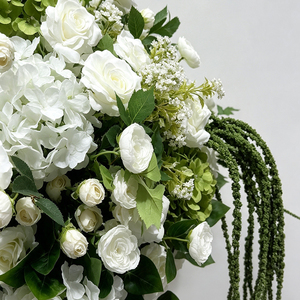 Fresh Promise Brand Silk Handmade Realistic Garden Style Rose Hydrangea <b>Artificial</b> <b>Flower</b> Banquet Ornament - Product Image 2