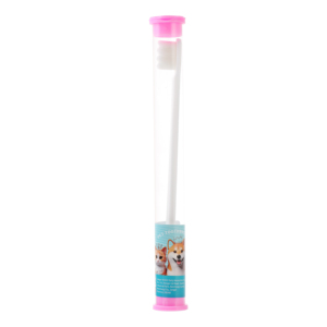 Brosse à dents pour animaux de compagnie à millions de poils souples, double tête, pour l'élimination de la plaque dentaire et du tartre chez les chats et les chiens - Product Image 6