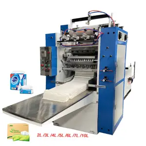 Máquina automática de papel facial de alta capacidad, máquina para hacer papel facial, máquina plegadora de papel de seda facial