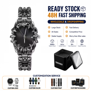 AOCASDIY Artículos de Venta caliente europeos y americanos antiguos y de moda en garras sexuales opuestas Reloj de hombre Hip-hop - Product Image 1