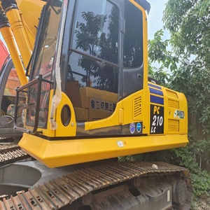 Excavateur Komatsu PC210 d'occasion avec composants de base durables à vendre Matériel de construction de Shanghai - Product Image 2