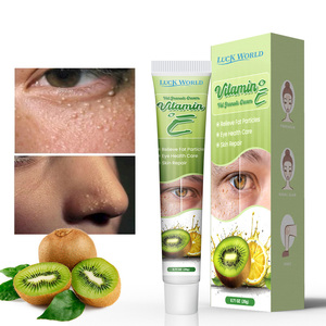 Crème Contour des Yeux Bio aux Herbes Vitamine C & E Réduction des Poches Anti-Rides Anti-Gonflements Nourrissante Élimination des Granules de Vitamine E - Product Image 1