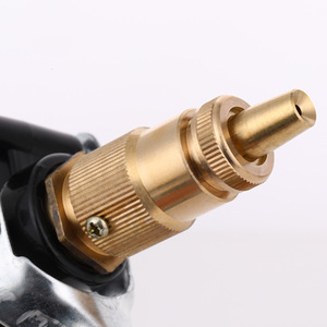 Pistolet à eau haute pression en cuivre pur avec corps en plastique, tête en cuivre pur, noir, 12 pouces, pour lavage de voiture, arrosage des plantes, fournitures de jardin - Product Image 2