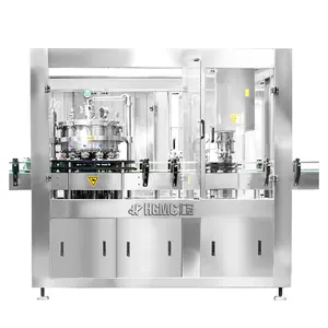 6000BPH Automatic Craft Beer Aluminum Can Filling Sealing Machine / Beer Canning Equipment Line