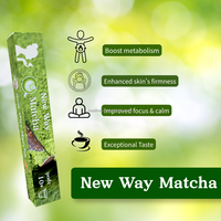 Capsules de poudre de matcha très vendues, 100% matcha pur, capsules de thé vert matcha