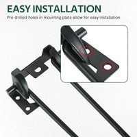 Pieds de table pliants en métal utilisés pour les tables basses, les ordinateurs portables, les mini-bureaux, pieds pliants réglables