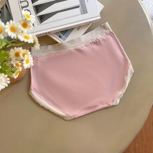 Ensemble de sous-vêtements pour femmes Runqi taille haute, lot de 3, couleur unie, respirant, culottes gainantes en tissu jersey - Product Image 2