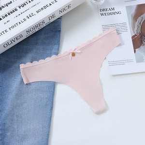 Nuevas bragas sexys de una pieza, transpirables, de diseño minimalista, sin costuras, cómodas, ropa interior femenina, tanga a rayas para chicas sexys - Product Image 6