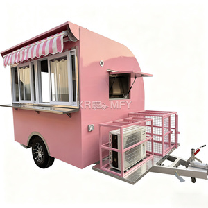 2025 Fully Equipped Vending Taco With A Bar Chairs Signs Ice Cream <b>BBQ</b> Food Truck Trailer - Product Image 1