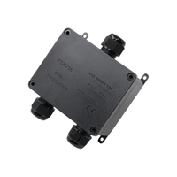 Boîte de jonction pour connecteur de câble étanche extérieur 3 4 5 6 7 voies FSH716 Boîtier étanche Boxfang IP68 avec connecteur de presse-étoupe
