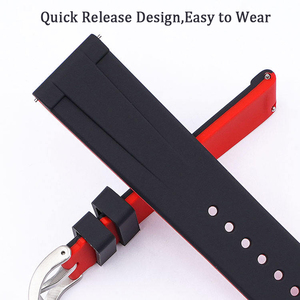 Bracelet de montre remplaçable 20 mm 22 mm 24 mm pour HUAWEI GT Sport, bracelets en silicone pour montres intelligentes, ceintures pour <span class=keywords><strong>Samsung</strong></span> <span class=keywords><strong>Gear</strong></span> S3 Frontier <span class=keywords><strong>S2</strong></span> - Product Image 3