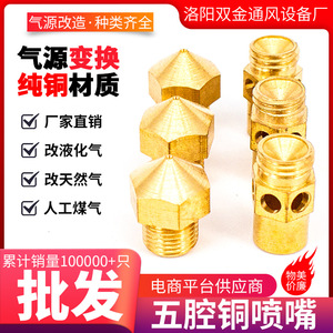 Brûleur à gaz Jiuwanli M8 à cinq chambres pour conversion GPL et gaz naturel - Product Image 5