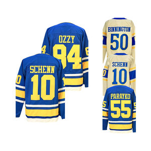 2025 nuove maglie da Hockey su ghiaccio cucite 55 Parayko 25 Kyrou 84 Ozzy 10 Schenn - Product Image 5