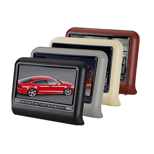 Universal 9inch MP3/MP4 Players CD Player RGB Wireless Games USB/SD Headrest Kids Portable for 1 Year IPS Display