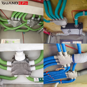 Système de ventilation MVHR acoustique en polypropylène expansé léger, boîte de distribution d'air EPP isolée à récupération de chaleur multi-ports - Product Image 6
