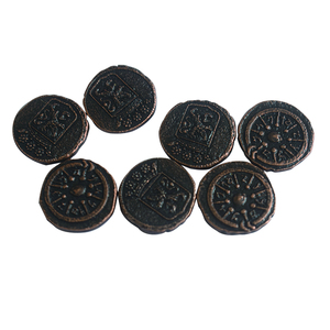 En gros Personnalisé <span class=keywords><strong>Rare</strong></span> <span class=keywords><strong>Métal</strong></span> Laiton Antique Or Argent Plaqué Pièces Pirats Souvenir Trésor Dollar Ancienne Pièce Antique De Collection - Product Image 4
