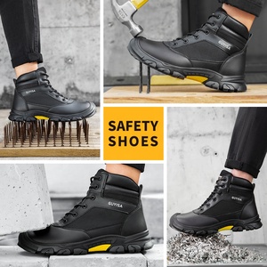 Ventes directes d'usine bottes <span class=keywords><strong>de</strong></span> sécurité sport pour hommes <span class=keywords><strong>chaussures</strong></span> <span class=keywords><strong>de</strong></span> sécurité bottes <span class=keywords><strong>de</strong></span> travail à bout en acier construction - Product Image 3