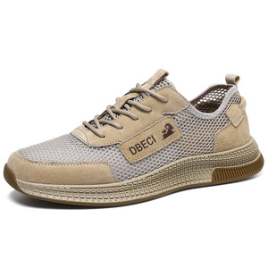 Cross-border for Spring Summer <strong>New</strong> Top Genuine Leather Sneakers Solid Color Toe Breathable Mesh Hollow Outdoor Casual <strong>Shoes</strong> - Product Image 5