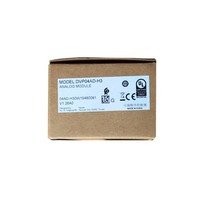 เดลต้า DVP04AD-H3 Dvp04adh3โมดูลอะนาล็อก - Product Image 1