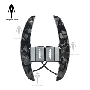 Leve del Cambio Magnetiche in Fibra di Carbonio e Pelle per <span class=keywords><strong>Audi</strong></span> B9 A3/A4/A5/Q5/Q7/Q8 <span class=keywords><strong>TT</strong></span> R8 B8.5 TTRS A1 S6 C8 C7 - Product Image 6
