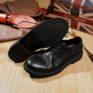 Zapatos Oxford de Negocios para Hombre, Formales de Lujo, de Cuero Genuino, con Cordones, Hechos a Mano, con Suela Gruesa, Impermeables y Transpirables - Product Image 3