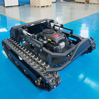 Pengiriman Gratis Robot Pemotong Rumput Otomatis dengan Remote Control & Traktor Pemotong Rumput dengan Remote Control