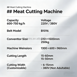 Machine industrielle <span class=keywords><strong>de</strong></span> <span class=keywords><strong>d</strong></span>écoupe <span class=keywords><strong>de</strong></span> viande en bandes, certifiée CE, pour volailles et poulet, équipement <span class=keywords><strong>de</strong></span> <span class=keywords><strong>d</strong></span>écoupe en <span class=keywords><strong>d</strong></span>és pour produits surgelés - Product Image 5