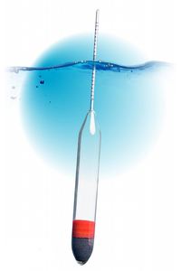 Hydromètres de lactomètre en verre de la meilleure qualité d'utilisation de laiterie pour l'essai de pureté de lait - Product Image 4