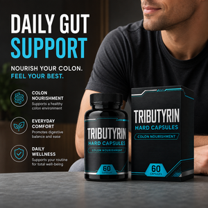 Cápsulas de Apoyo Digestivo Diario con 1 Billón de UFC de Bacillus Coagulans y Tributirina a Granel - Product Image 3