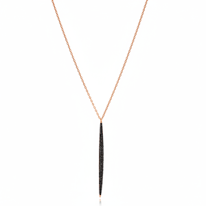Ronde Coupe Noir Zircon Pierre Argent Charme Pendentif Turc À La Main En Gros 925 Bijoux En Argent - Product Image 2