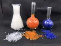 Indicateur de humidité en gel de silice à fleurs séchées orange SYKOL, déshydratant réutilisable, fabriqué en Chine, prix d'usine, 2 % d'humidité, 2-4 mm/0,4-1 mm
