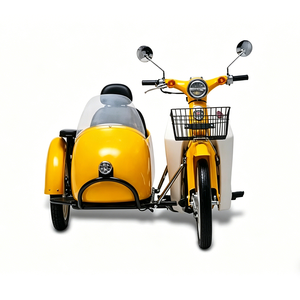Motocyclette avec side-car, Tricycle à moteur avec side-car, Tricycle à essence avec side-car - Product Image 4