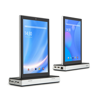 Tableta Android de 10.1 Pulgadas con Pantalla Táctil Doble en Forma de L, Precio de Fábrica, Equipo de Publicidad de Señalización Digital Comercial