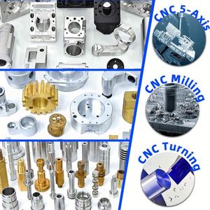 Servicio de Mecanizado de Precisión Personalizado, Piezas de Metal, Aleación de Titanio, Acero Inoxidable, Latón, Electroerosión, Punzonado, Torneado, Mecanizado CNC - Product Image 2