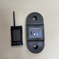 Capteur de force annulaire sans fil haute précision avec indicateur 0,1 % FS100m IP65 1t 2,5t 5t 12t 25t pour équipement de levage portuaire