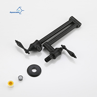 Grifo de Cocina Plegable Negro Mate Flexible para Pared, Relleno de Ollas, en Oferta