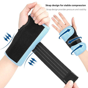 Penyangga Pergelangan Tangan NJ untuk Terowongan Karpal - Dapat Bernapas, Dapat Disesuaikan, Penyangga Pergelangan Tangan untuk Pria Wanita, Kebugaran, Hiking, Pereda Nyeri - Product Image 4