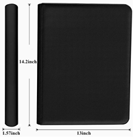 Reliure pour cartes à 12 pochettes, 480 emplacements, album pour cartes photo, livre pour cartes à collectionner, reliure pour cartes YuGiOh MTG TCG