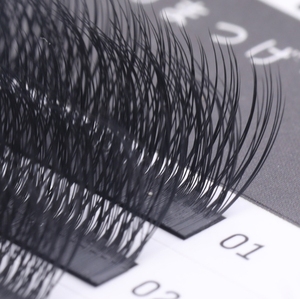 Mi giả nhiều lớp kiểu mới 3D, mềm mại và xù xì, kiểu hoa trà, tạo độ dày 5D - Product Image 4